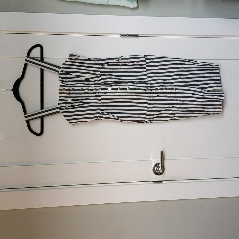 Striped Midi Dress